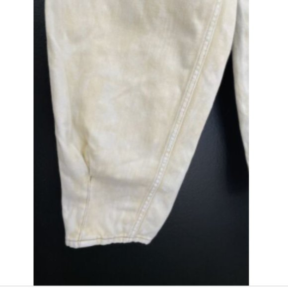 Free People Boho High Waisted Crop PLEATEDPANTS 25 - Picture 3 of 6